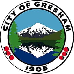 City of Gresham & Dev partnership logo