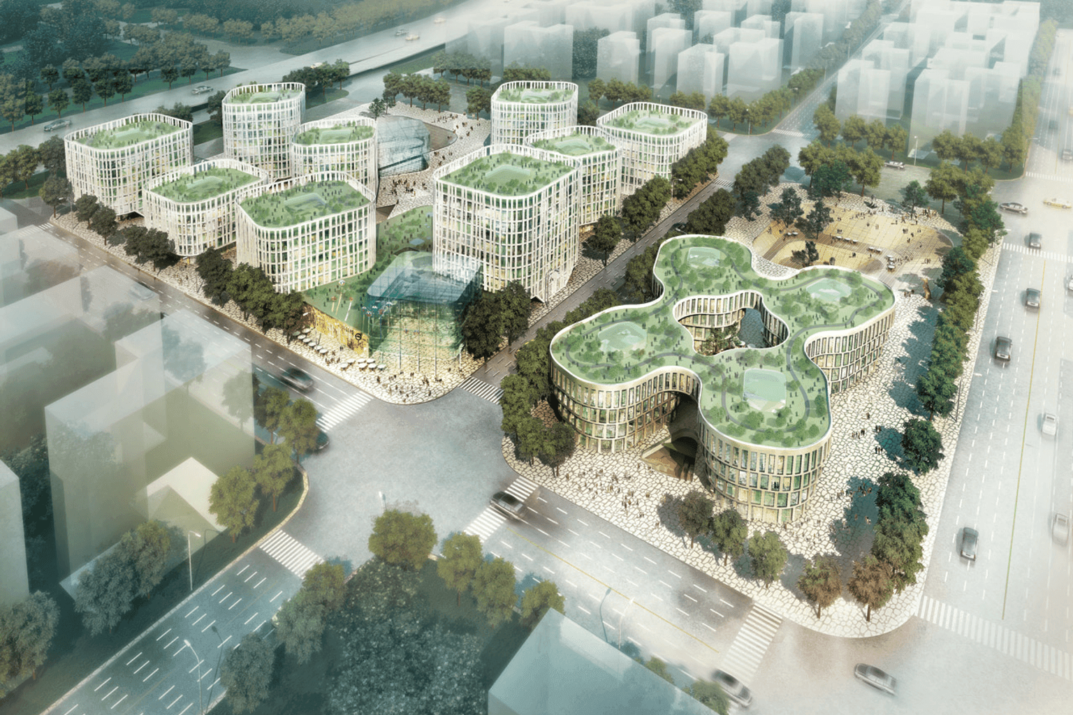 Hongqiao CBD expansions