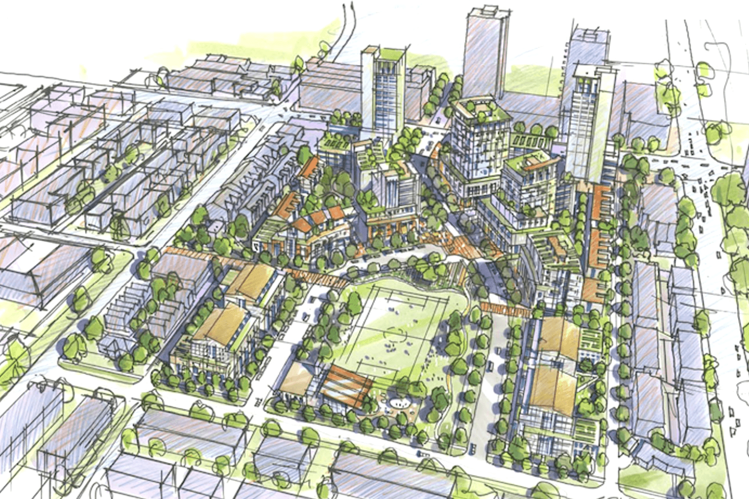 Oakridge Transit Centre Redev