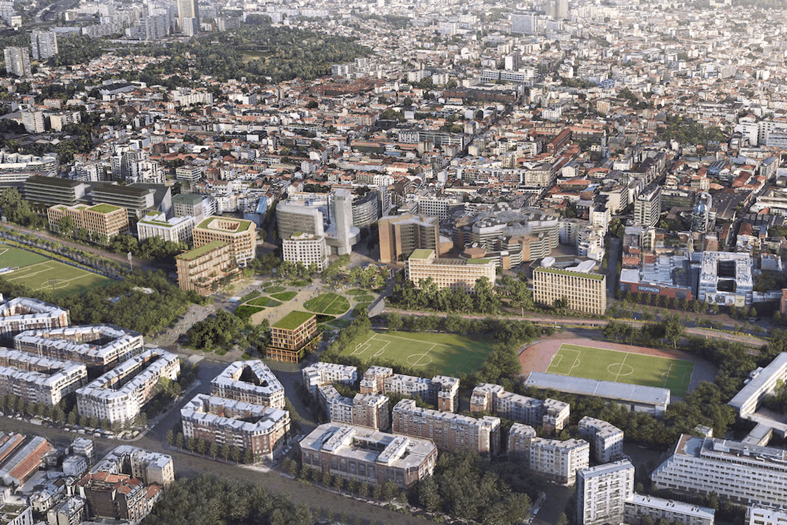 Porte de Montreuil Eco-quarter - Image 2