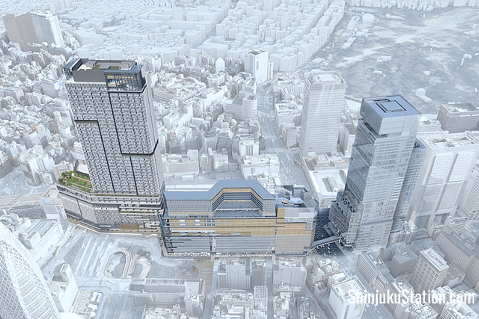 Shinjuku Station South Redev