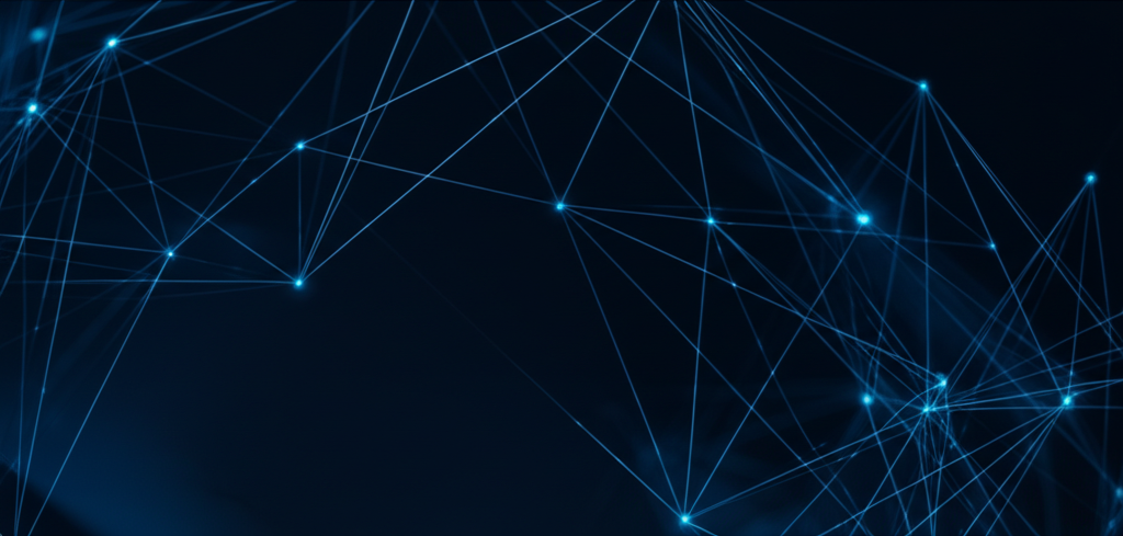 Abstract global network background